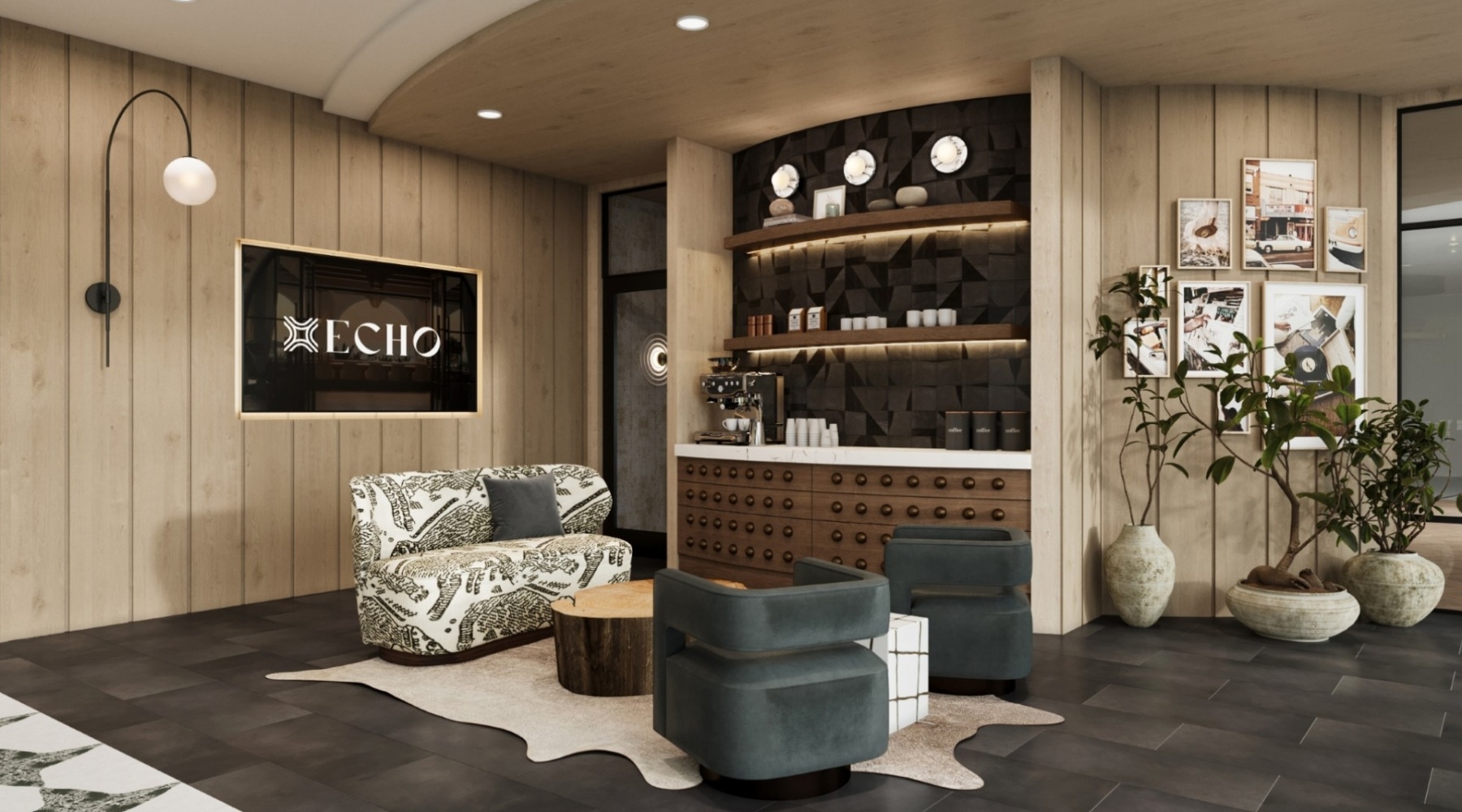 large lounge chairs in a large room